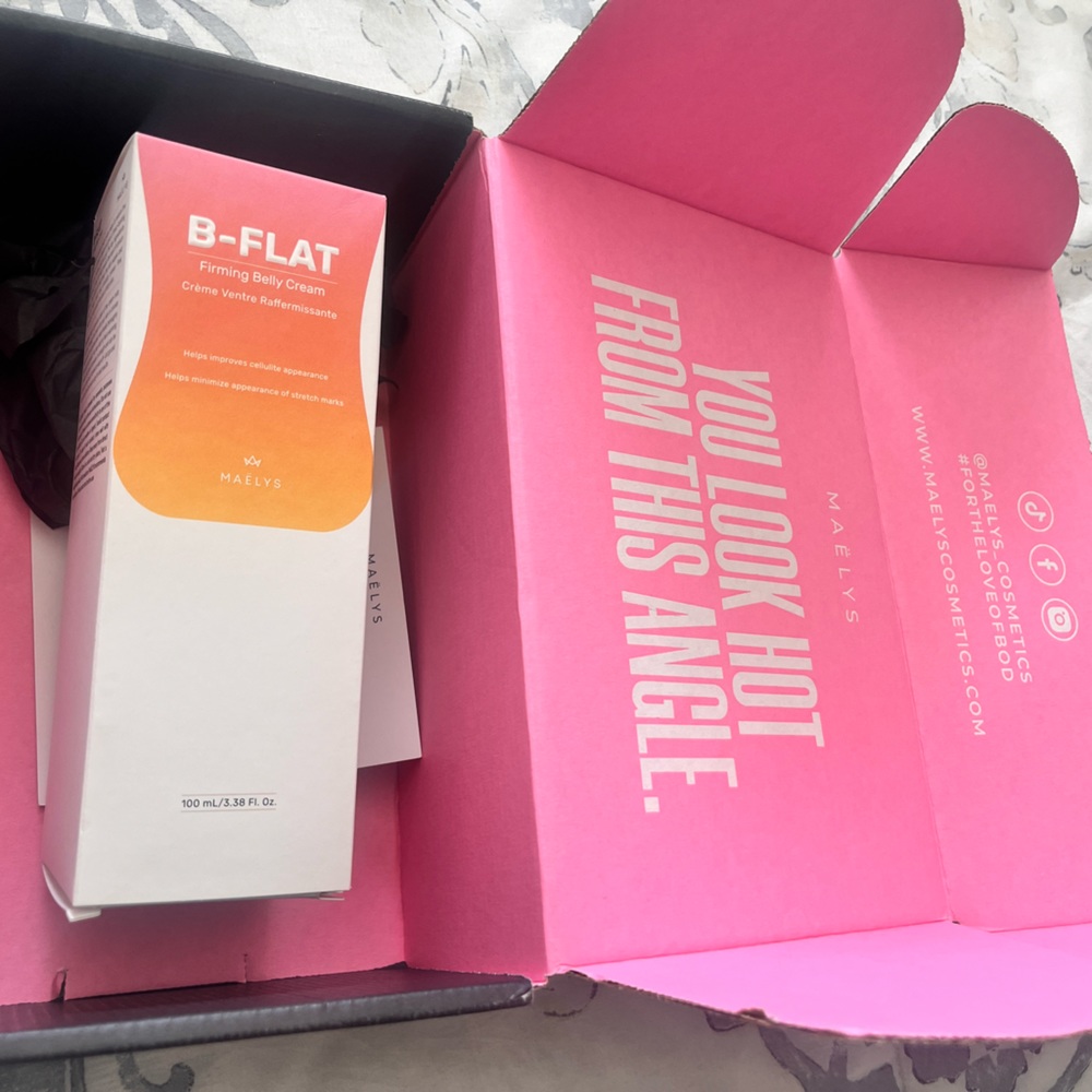 MAELYS B-FLAT FIRMING CREAM                           FREE SHIPPING